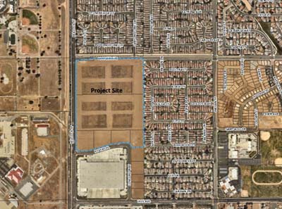 Heacock Commerce Center project map