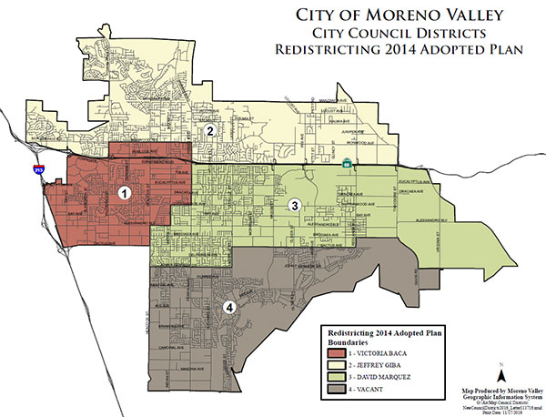 Map of District 1