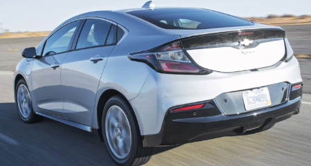 Chevrolet Volt extended range electric vehicle