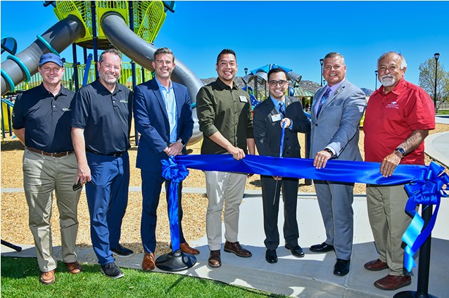 Santiago Park ribbon-cutting ceremony.